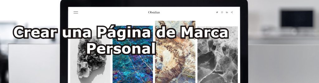 Crear una Pagina de Marca Personal Ecommaster, Escuela Ecommerce