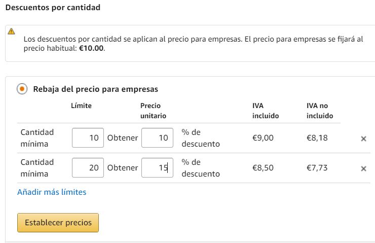 Descuento-por-cantidades-Amazon-Business Amazon Business: qué es y qué beneficios tiene para mi empresa