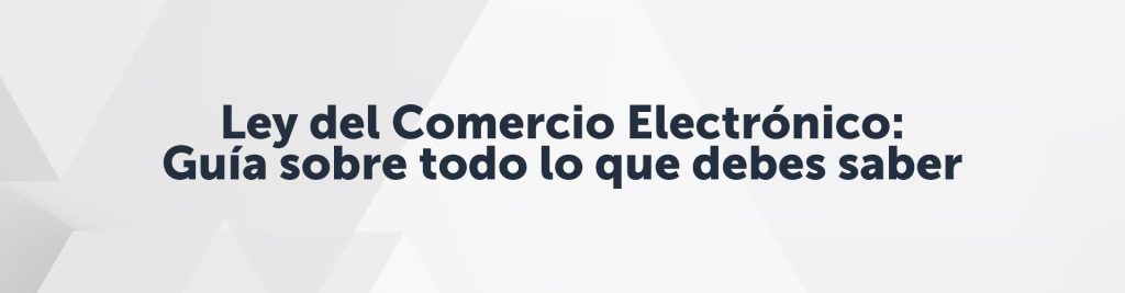 normativa comercio electronico