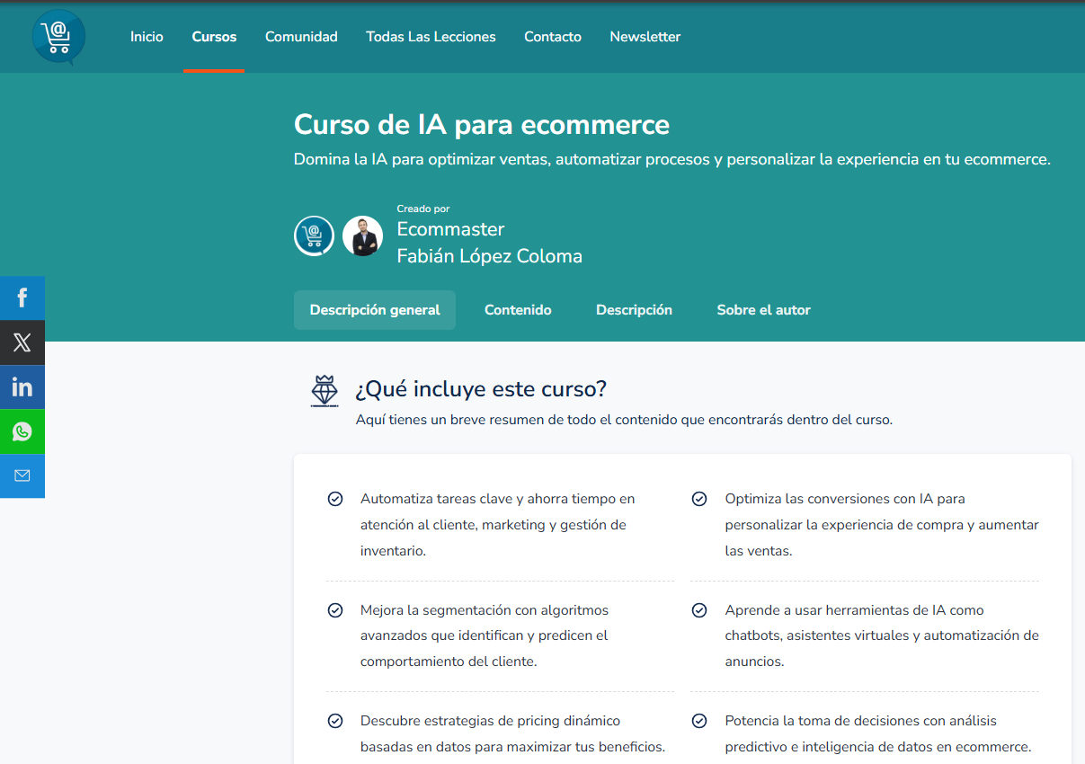 Curso-de-IA-para-ecommerce-ecommaster Curso Gratis de IA: Aprender Inteligencia Artificial
